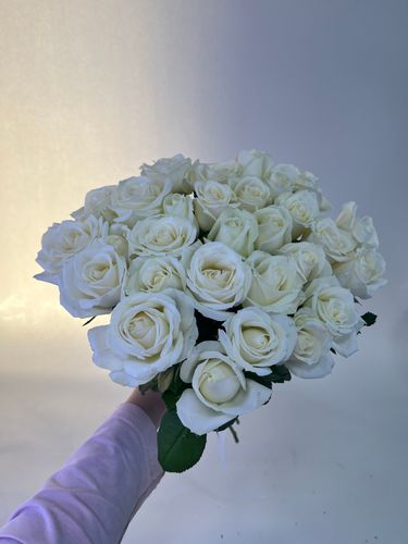 Фото флориста 4: Белые розы