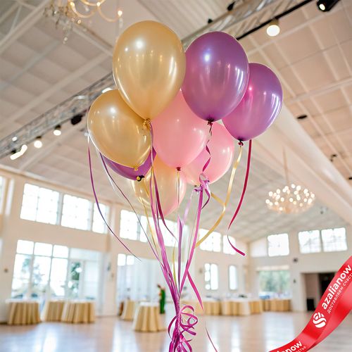 Композиция из 8 шаров с гелием «Праздник с шарами», вар. 2