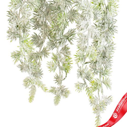 Фото 5: Ветка заснеженная, H69 см, зеленый