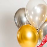 Маленькое фото 4: Композиция из 5 шаров с гелием, 30 см, вар.16