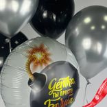 Маленькое фото 3: Композиция из 5 шаров с гелием «Детка, ты просто Бомба», вар. 5
