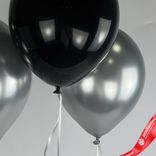 Маленькое фото 3: Композиция из 3 шаров с гелием, 30 см, вар. 14