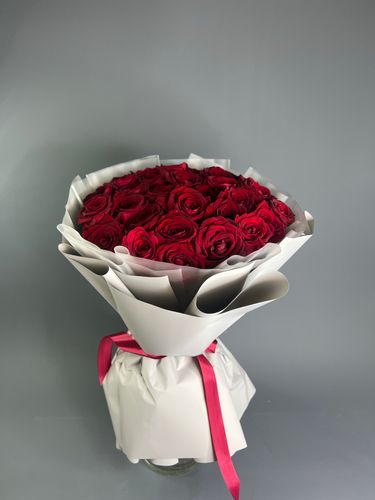 Фото флориста 2: Алые розы