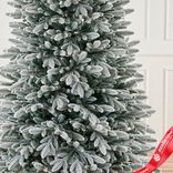 Маленькое фото 3: Ель искусственная заснеженная «Cамарская» (PE), 3м, белый