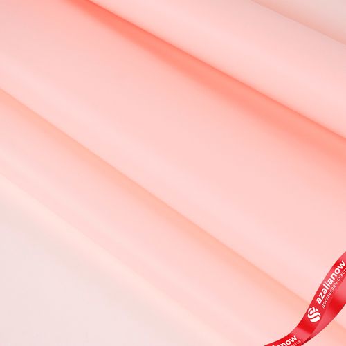 Фото 3: Пленка матовая 50мкр, 10 м, 58 см, розовый