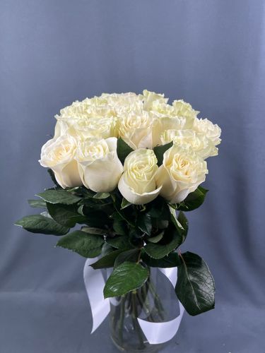 Фото флориста 4: Белые розы