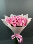 Фото флориста 3: Букет из 31 розовой розы, Россия, В 50см