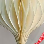 Маленькое фото 5: Украшение подвесное «Юла» (бумага), D8х10см, кремовый