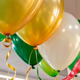 Маленькое фото 5: Композиция из 15 шаров с гелием «Праздник в офисе», вар. 3
