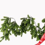 Маленькое фото 2: Гирлянда еловая, 170см, зеленый