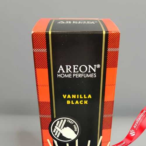 Фото 2: Аромат для дома «Areon Tartan Ванилла Блэк», 50мл. Сервис доставки цветов AzaliaNow