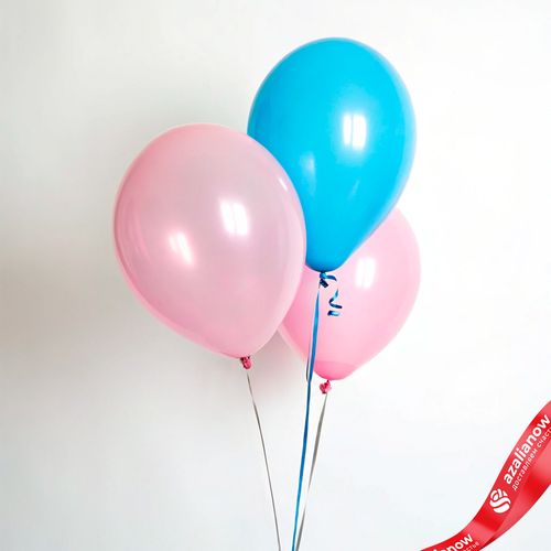 Композиция из 3 шаров с гелием, 30 см, вар.5