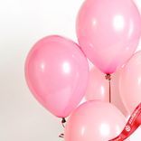 Маленькое фото 4: Композиция из 5 шаров с гелием, 30 см, розовый