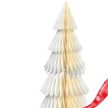 Маленькое фото 2: Сувенир «Елочка» (бумага), D13,5х35см, кремовый