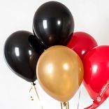 Маленькое фото 2: Композиция из 5 шаров с гелием, 30 см, вар.2