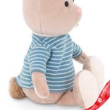 Маленькое фото 4: Игрушка м/н «Зайчик Ушастик» в подарок, в коробке, 10х13хH35см, серый
