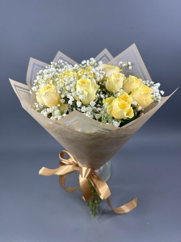 Фото флориста 3: Желтые розы