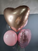 Фото флориста 4: Композиция из шаров «Сердце для тебя»