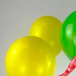 Маленькое фото 4: Композиция из 3 шаров с гелием, 30 см, желтый, зеленый