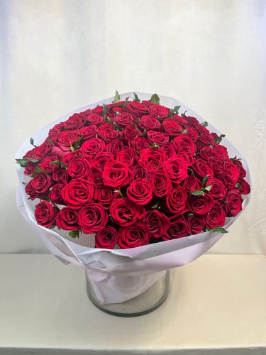 Фото флориста 1: Букеты красных роз