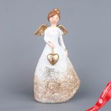 Маленькое фото 1: Сувенир «Ангел» (полирезин), H13,2x7,2x5,3см, золотой