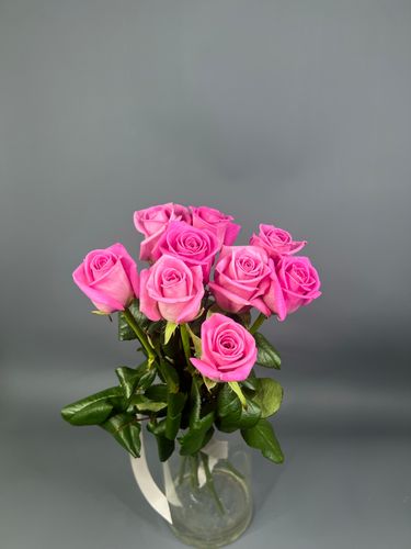 Фото флориста 1: Розовые розы