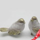 Маленькое фото 2: Сувенир «Птичка» (полирезин), Н7x9x5,5см, в асс., золотой