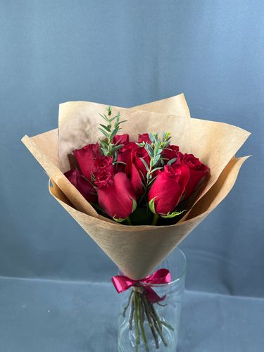 Фото флориста 1: Крафтовые букеты