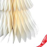 Маленькое фото 5: Сувенир «Елочка» (бумага), D18х25см, кремовый