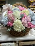 Фото флориста 1: 35 кустовых пионовидных розовых роз 50 см, Голландия