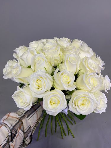 Фото флориста 1: Белые розы