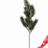 Маленькое фото 2: Ветка еловая, 35см, зеленый