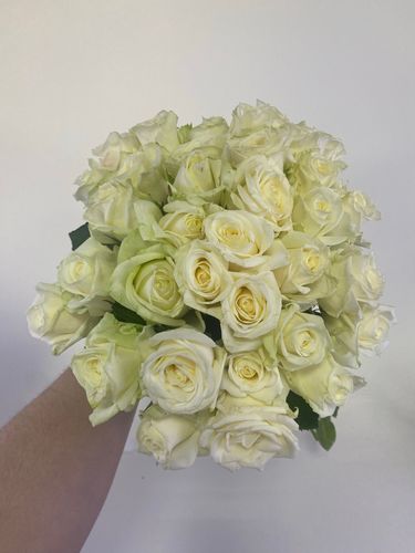 Фото флориста 5: Белые розы