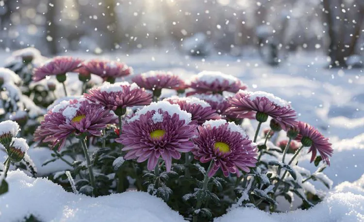 Уход за садом зимой