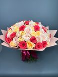 Фото флориста 1: Огромный шикарный букет из 101 розы