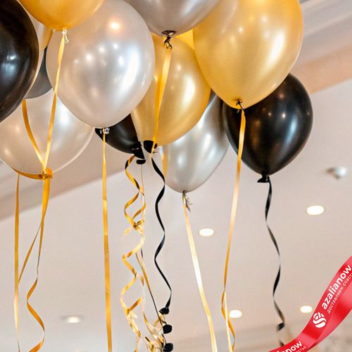 Фото 3: Композиция из 14 шаров с гелием «Праздник с шарами», вар. 4