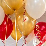Маленькое фото 5: Композиция из 14 шаров с гелием «Праздник в офисе», вар. 2