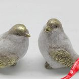 Маленькое фото 3: Сувенир «Птичка» (полирезин), Н7x9x5,5см, в асс., золотой