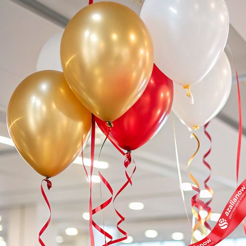 Фото 2: Композиция из 6 шаров с гелием «Праздник в офисе»