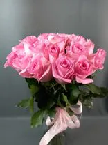 Фото флориста 6: 23 розовых розы высшего сорта