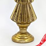 Маленькое фото 5: Сувенир «Елочка» (полирезин), Н20,5х6,3х6,3см, золотой