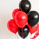 Маленькое фото 2: Композиция из 7 шаров с гелием, 30 см, вар. 22