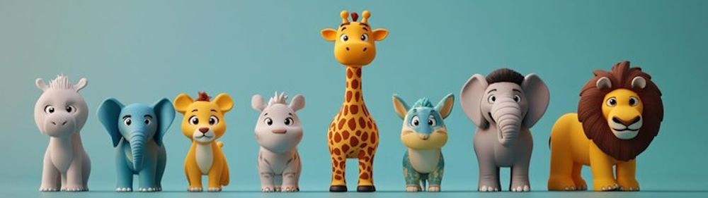 Игрушки животные Африки