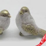 Маленькое фото 4: Сувенир «Птичка» (полирезин), Н7x9x5,5см, в асс., золотой