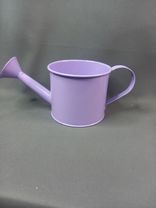 Фото флориста 1: Кашпо «Лейка» (металл), D11x26хH9,5см, сиреневый