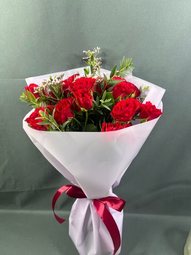 Фото флориста 1: Кустовые розы