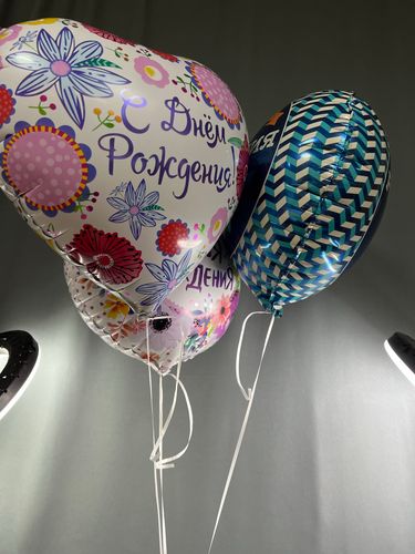 Фото флориста 1: Воздушные шары фольгированные