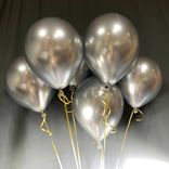 Фото флориста 3: Шар с гелием «Хромовые Отражения», 30 см