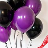 Маленькое фото 3: Композиция из 7 шаров с гелием, 30 см, вар.2