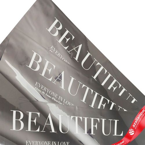 Пленка «Beautiful», 20 листов, 58х58см, белый